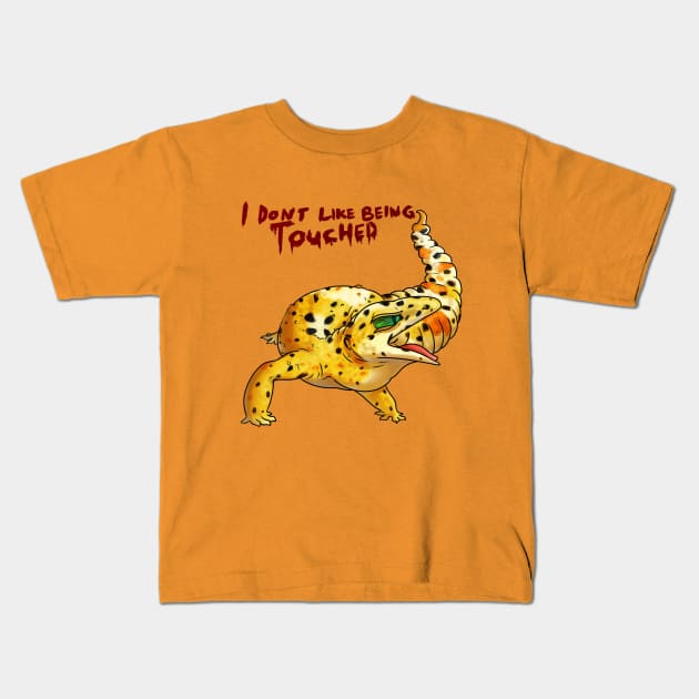 Dont heck with Geck Kids T-Shirt by ImpyDoo